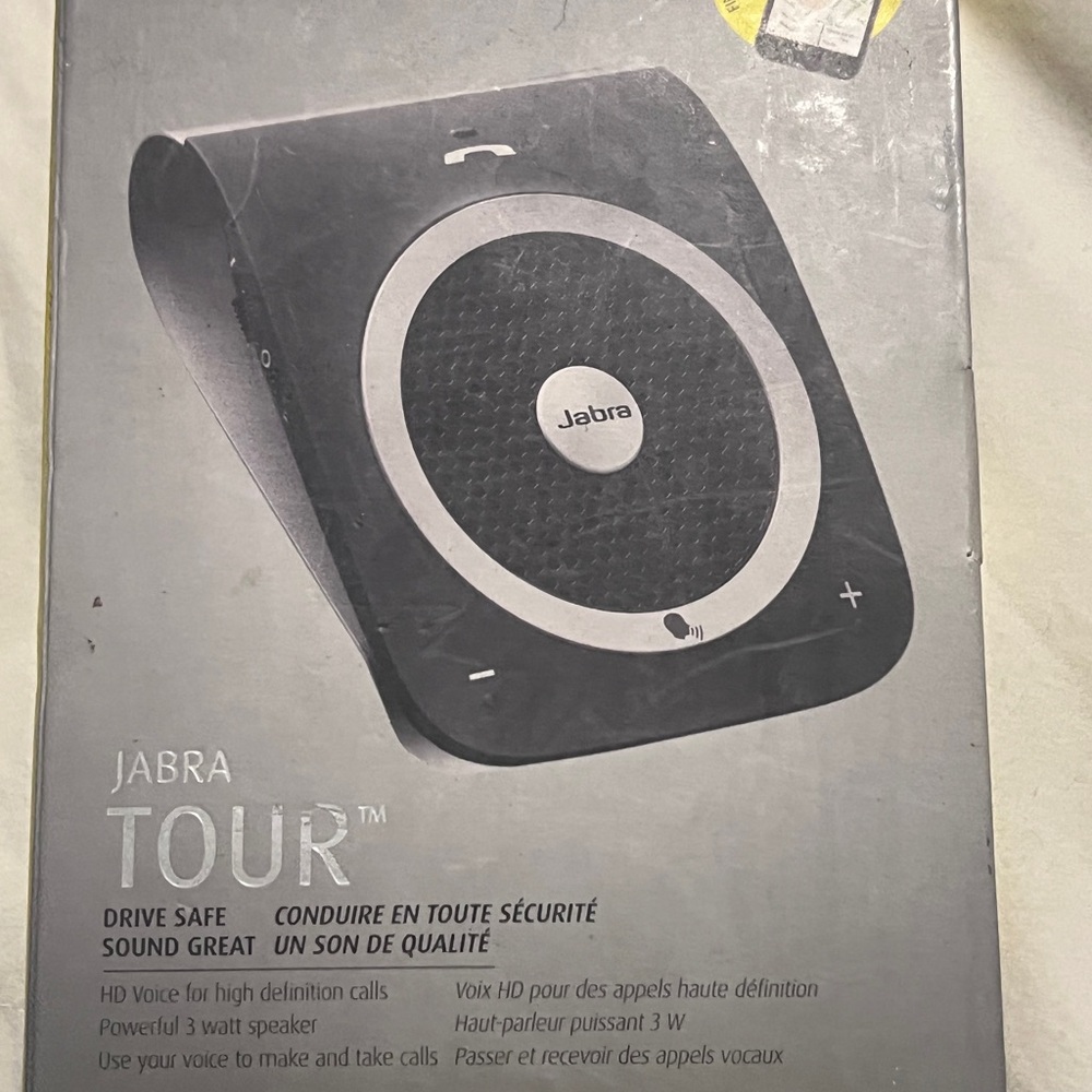 Jabra Tour Bluetooth In-Car Speakerphone - Black